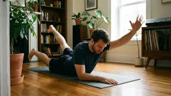 Os 5 melhores exercícios para fortalecer os músculos das costas (no chão)