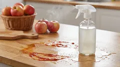 Como usar vinagre de maçã na limpeza da casa: onde resulta, como diluir e onde não arriscar
