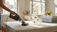 Depois do inverno, o seu colchão fica repleto de milhares de ácaros. Livre-se deles com estas dicas simples.