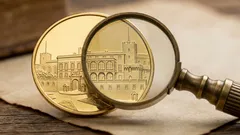 As 10 moedas comemorativas e de aniversário mais caras da Europa.