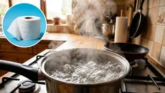 Deitei água a ferver sobre o papel higiénico e, assim, resolvi um problema que a maioria das famílias tem.