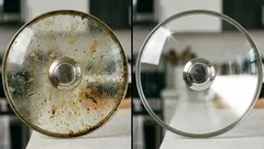 As tampas de vidro das panelas e frigideiras brilharão com a sua transparência: o segredo inesperado para uma limpeza perfeita