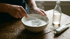 Por que é que as donas de casa mais astutas misturam vinagre com pasta de dentes: uma dica doméstica inesperada para manter a limpeza