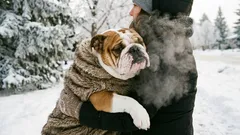 5 raças de cães que sentem mais frio em climas frios