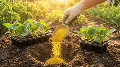 O que colocar no buraco onde se planta a couve para que ela crie raízes rapidamente e desenvolva uma cabeça pesada?