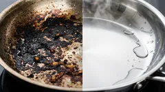 Como limpar frigideiras de resíduos sem produtos químicos caros: uma solução barata transformará os utensílios em novos em uma hora