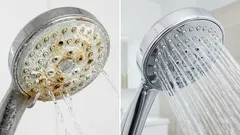 Como descalcificar um chuveiro? Estas soluções caseiras com apenas 2 produtos recuperam a pressão da água