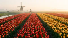 O itinerário ideal para viajar pela Europa nesta primavera.