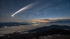 Uma cometa rara será visível pela primeira vez em 170 000 anos — eis como observá-la.