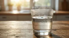 Adicione uma colher de chá a um copo de água morna. Comece a aumentar a temperatura um grau.