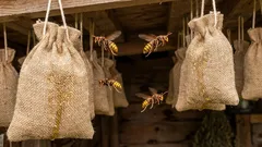 Como afastar as vespas da varanda durante toda a estação